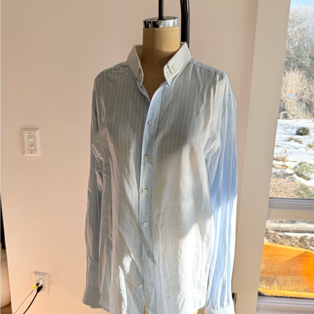 DOLCE&GABBANA Men’s Dress Shirt 54 Pique Collar